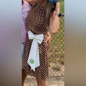 Brown Polka Dot Dress - Classic Pretty Woman dress!!